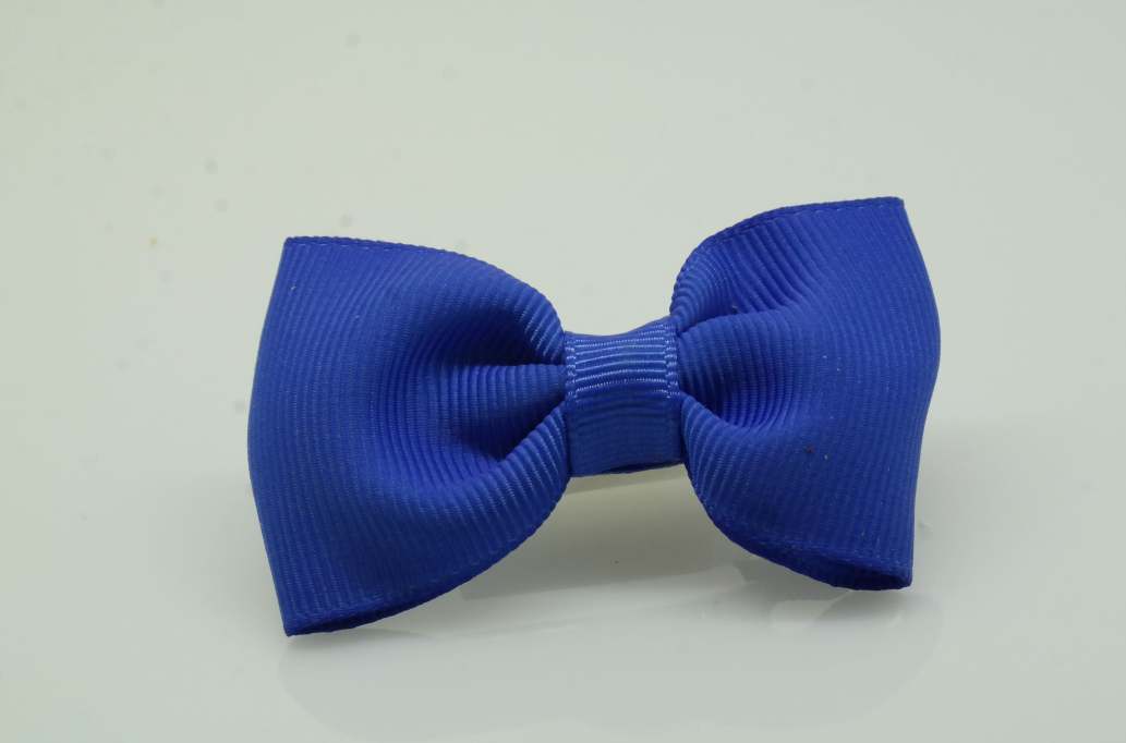 Large bowtique hair Bow with colors  Royal